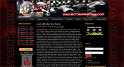 Desktop Screenshot of ectsimracing.com